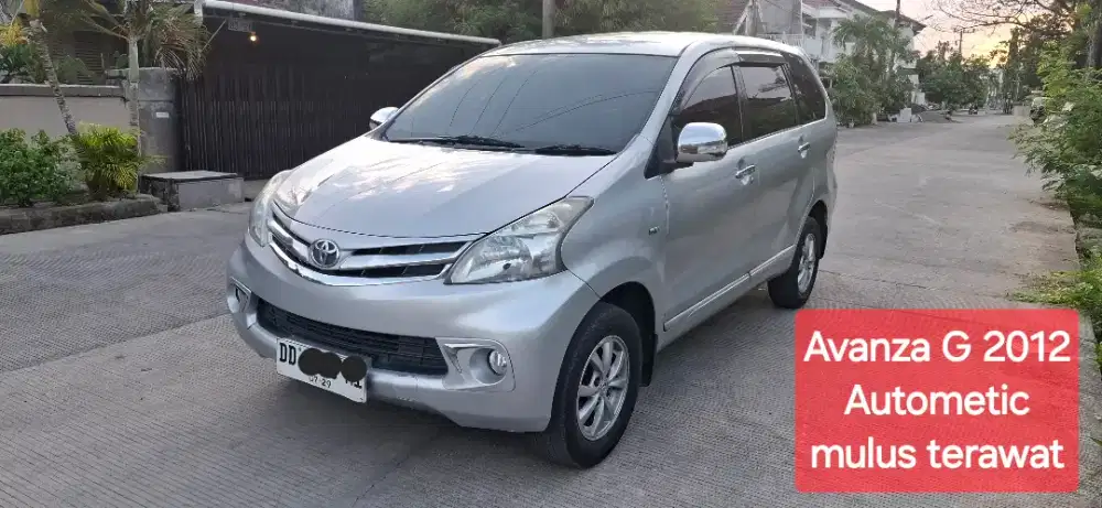 Avanza G 2012 AUTOMETIC
