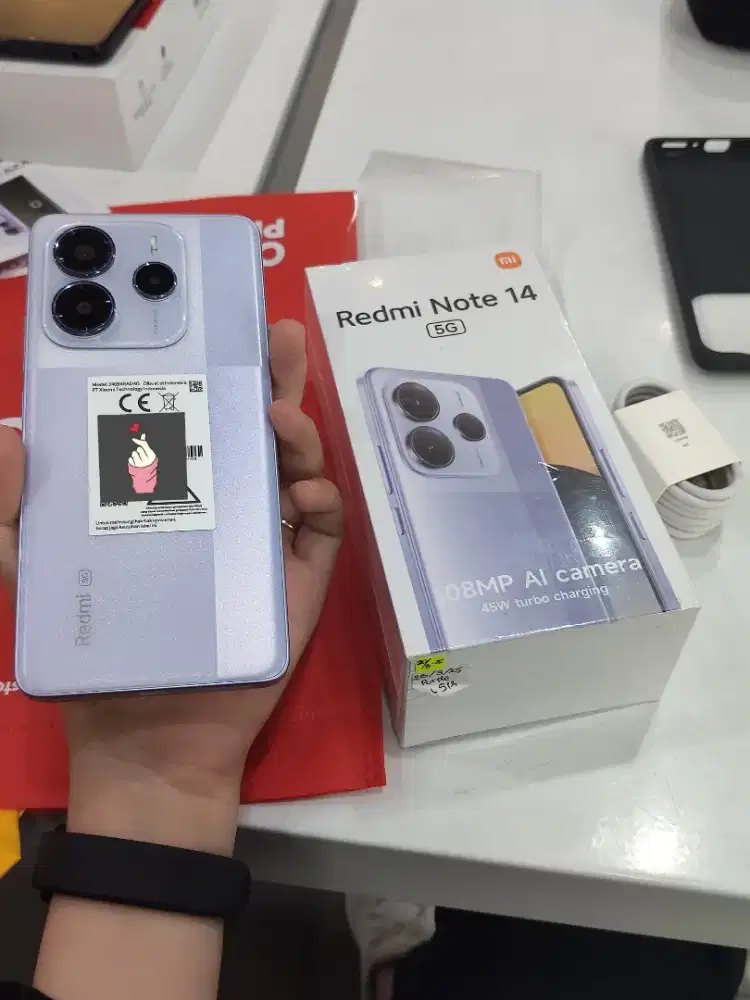 REDMI NOTE 14 5G RAM 8+8/256 BISA KREDIT TANPA DP BUNGA MULAI 0%