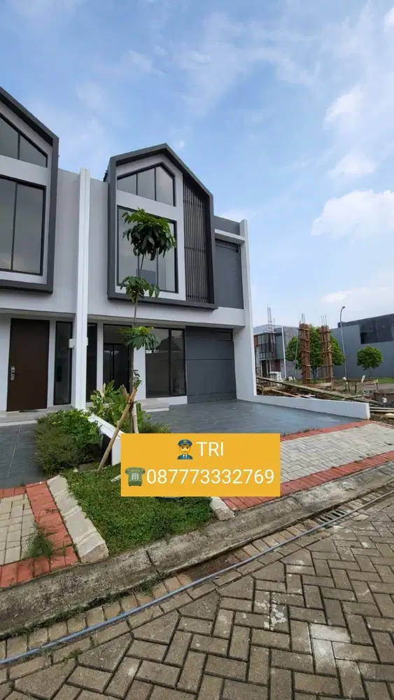 16614/ Jual cepat rumah Kebayoran Bintaro 2 lantai modern minimalis.