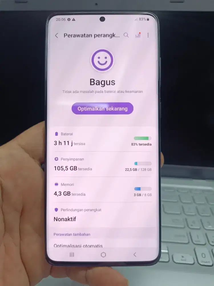 SAMSUNG GALAXY S 20 Plus 8/128 SEIN SECOND RESMI ORIGINAL