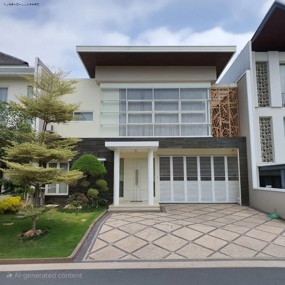 Rumah  Pakuwon City , Minimalis, Siap Huni, Furnish