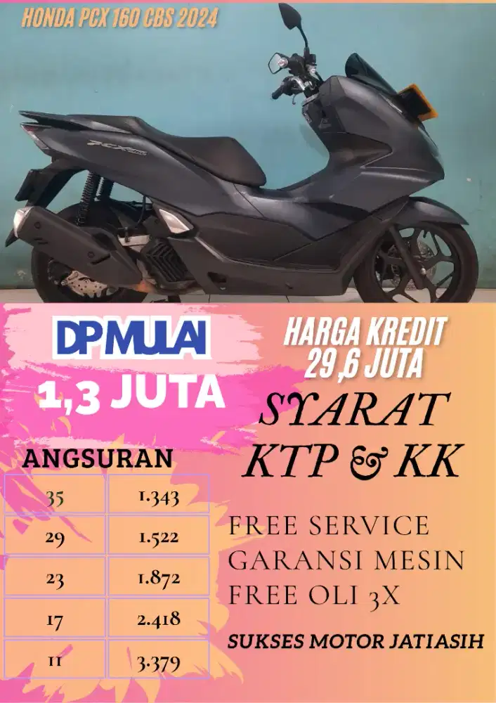 HONDA PCX 160 CBS 2024
