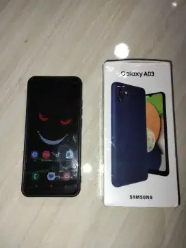 Samsung A03 ram 3/32 mulus lengkap