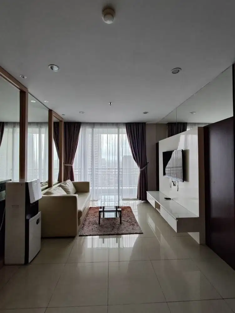 Sewa Apartemen Central Park Residence 2 Br Full Furnish Lantai Tinggi