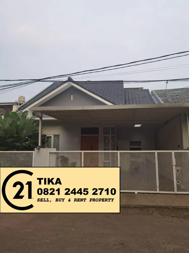 Dijual Murah BU Rumah dalam cluster Bintaro dekat Stasiun Pondok Ranji