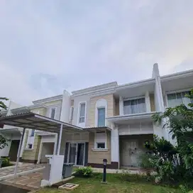 dijual rumah semi furnished rapih cluster flamingo lebar 9x16