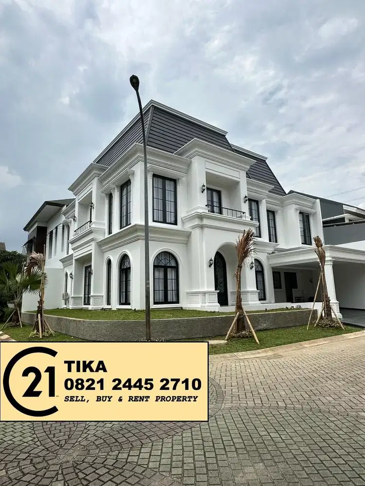 Dijual Rumah Hook Brand New Kebayoran Bintaro American classic Murah