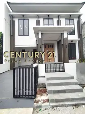 9749 - Rumah baru 2 lantai hadap utara di bintaro sektor 9 shm mewah