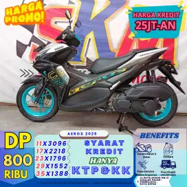 Aerox cybercity 2025 motor bekas bergaransi berkualitas