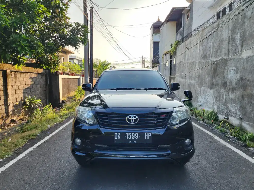 Fortuner G TRD 2015 Aslibali Istimewa
