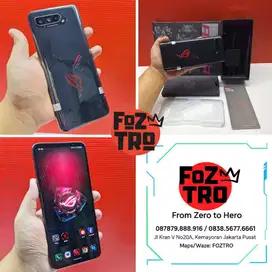 RESMI Asus ROG Phone 5S 8/128GB Fullset ORI NO MINUS