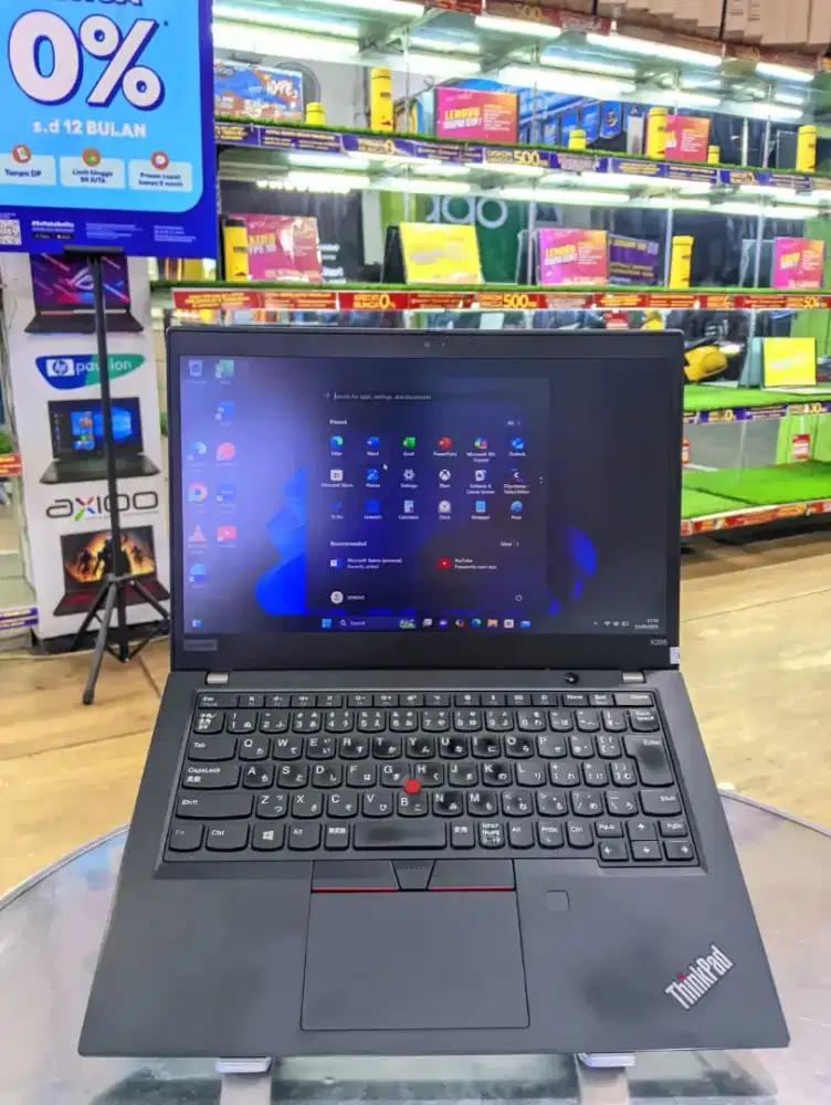LAPTOP EDITING SLIM | TERJANGKAU | LENOVO THINKPAD X395