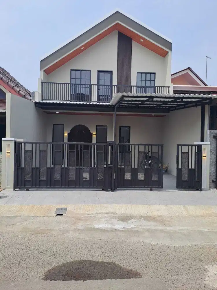 Rumah Minimalis bebas banjir di Taman Modern, Cakung, Jakarta Timur