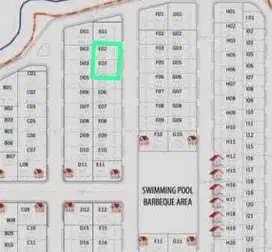 Tanah Gem City Cluster Crystal Ada 2 Jejer Dekat Swim Pool