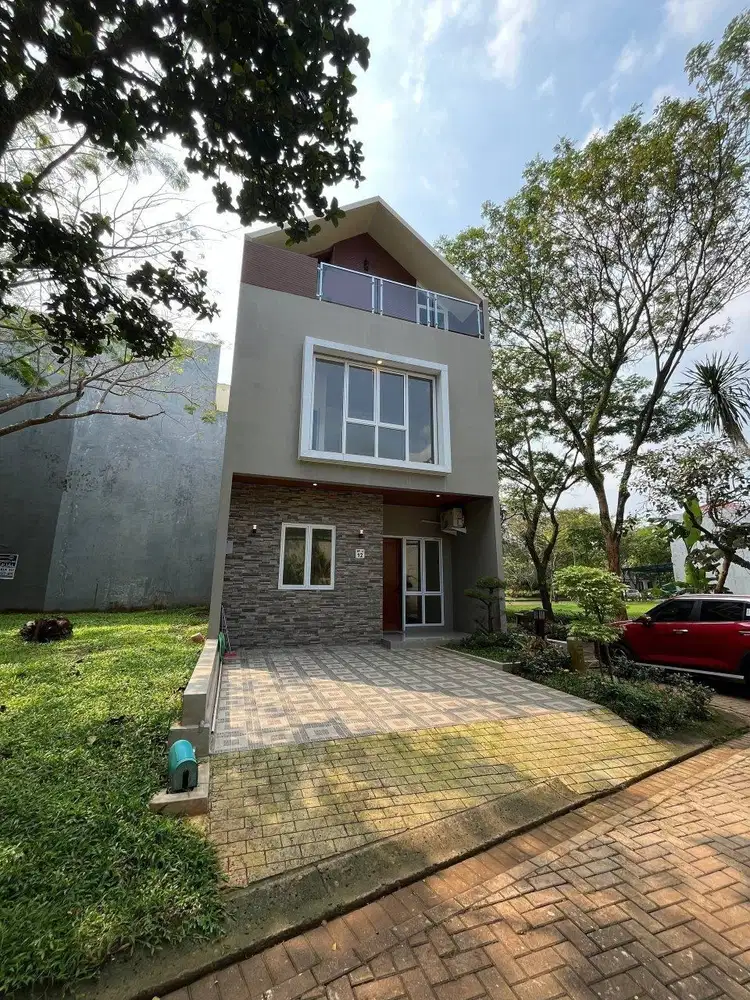 Dijual Rumah 3 Lantai Cluster Whelford Greenwich BSD City Tangerang