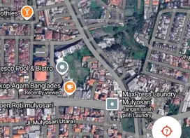 SEWA MURAH tanah lahan komersial Mulyosari surabaya timur