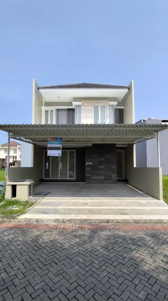 FOR SALE RUMAH PALM BEACH PAKUWON CITY SIAP HUNI SURABAYA KOTA BEN 04