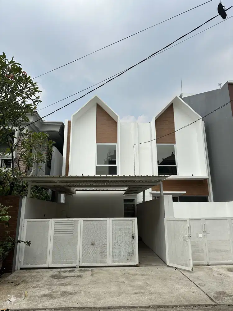 Jual Rumah Baru 2 Lantai, 4 KT 3KM, Meruya Jakbar, Harga Hanya 2,6M