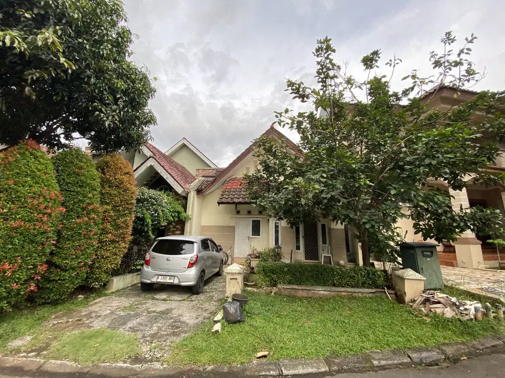 Paling Murah Rumah Lebar 8 Sutera Flamboyan Hanya satu unit