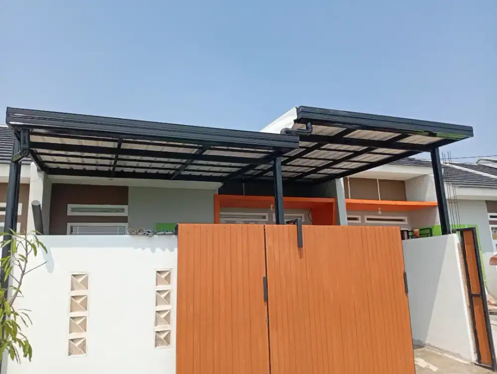 Kanopi baja ringan model terbaru minimalis modern