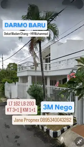Jyal Rumah Darmo Baru Barat Siap Huni Lokasi Strategis