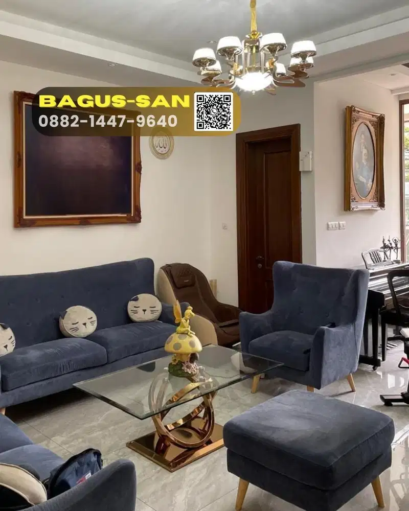 Jual Rumah Mewah Siap Huni LT 190 Kebayoran Infinity Bintaro Sektor 7