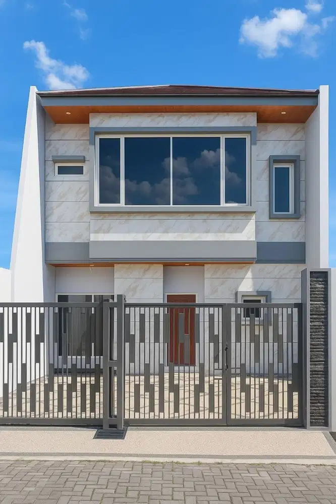 Rumah Darmo Permai Utara Baru Gress Row Jalan 2.5 Mobil