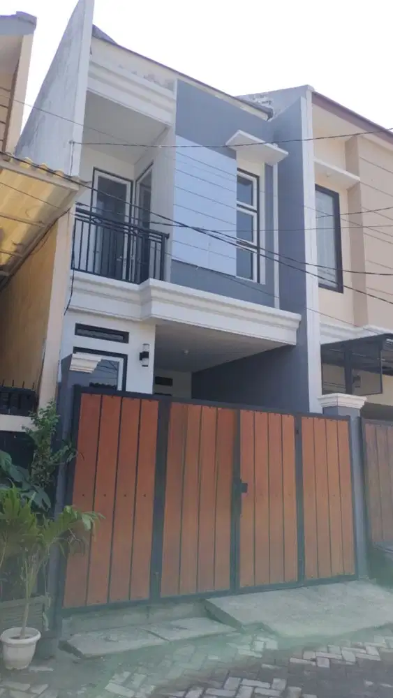 Dijual Rumah 2 Lantai New Gress Di Libra Kalijudan Surabaya