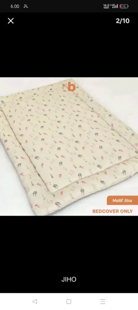 Kasur bayi/bedcover