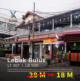 TURUN HARGA!!  DI JUAL RUMAH (Kios & Kos-Kosan Untuk Investasi Jangka