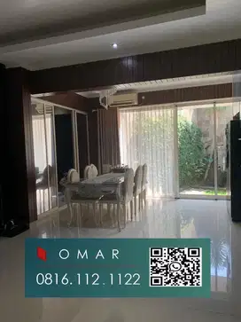 Kebayoran Bintaro Jaya Sektor 9 luas 234 m semi furnished