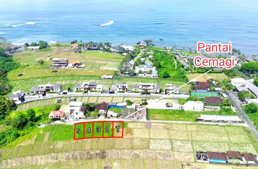 Tanah 2,3 Are Pantai Cemagi