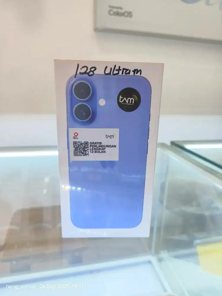 Iphone 16 128gb ibox resmi 1thn