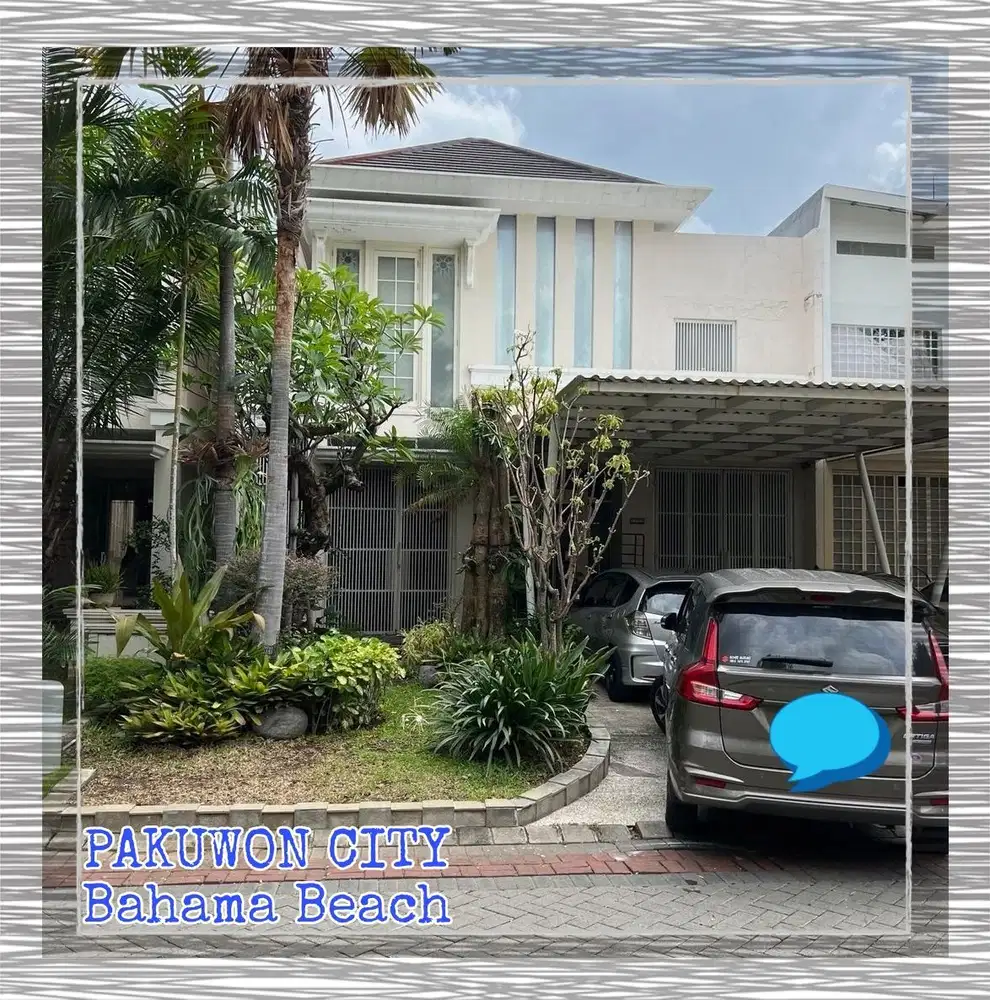 JUAL rumah PAKUWON CITY Bahama Beach TERMURAH kondisi bagus