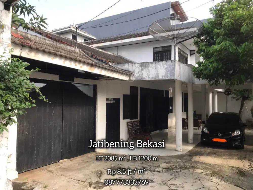 15885 Jual rumah harga tanah 8 jt an per m² Bekasi Jabar.