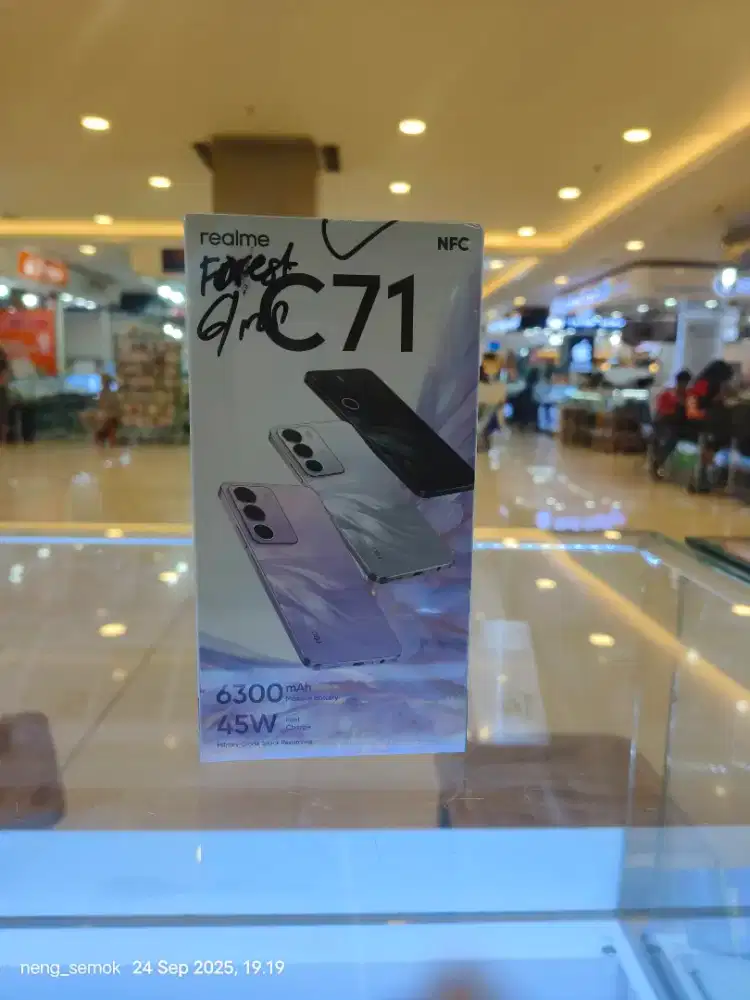 Realme c71 6/128gb resmi