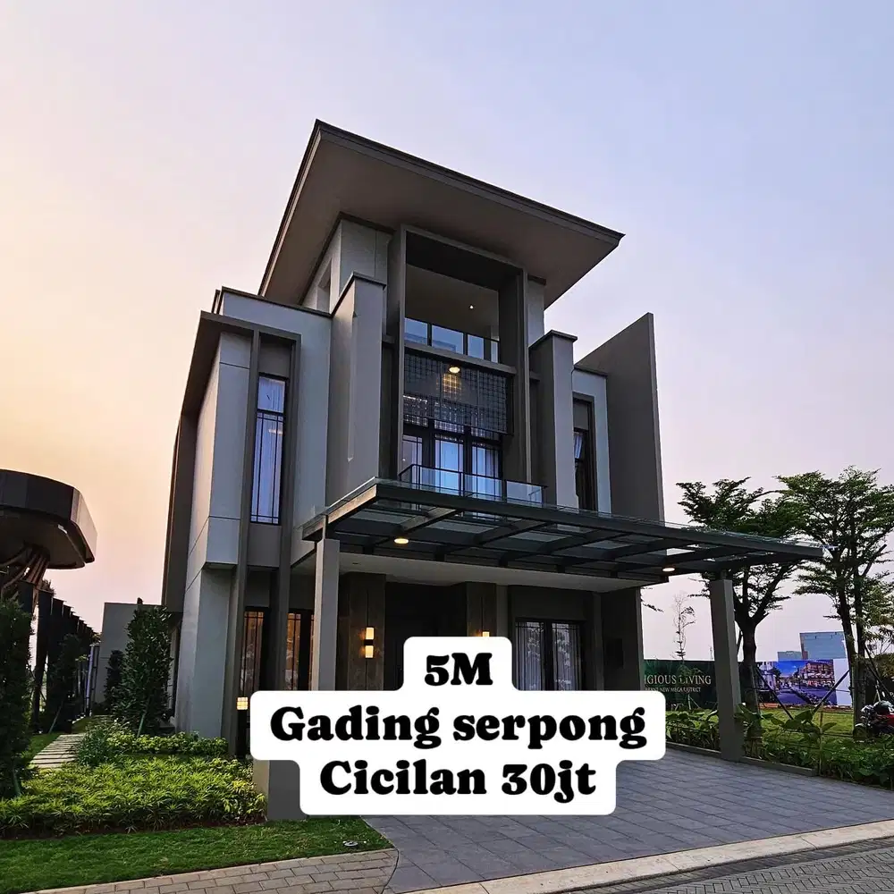 Rumah brand new pasadena village gading serpong