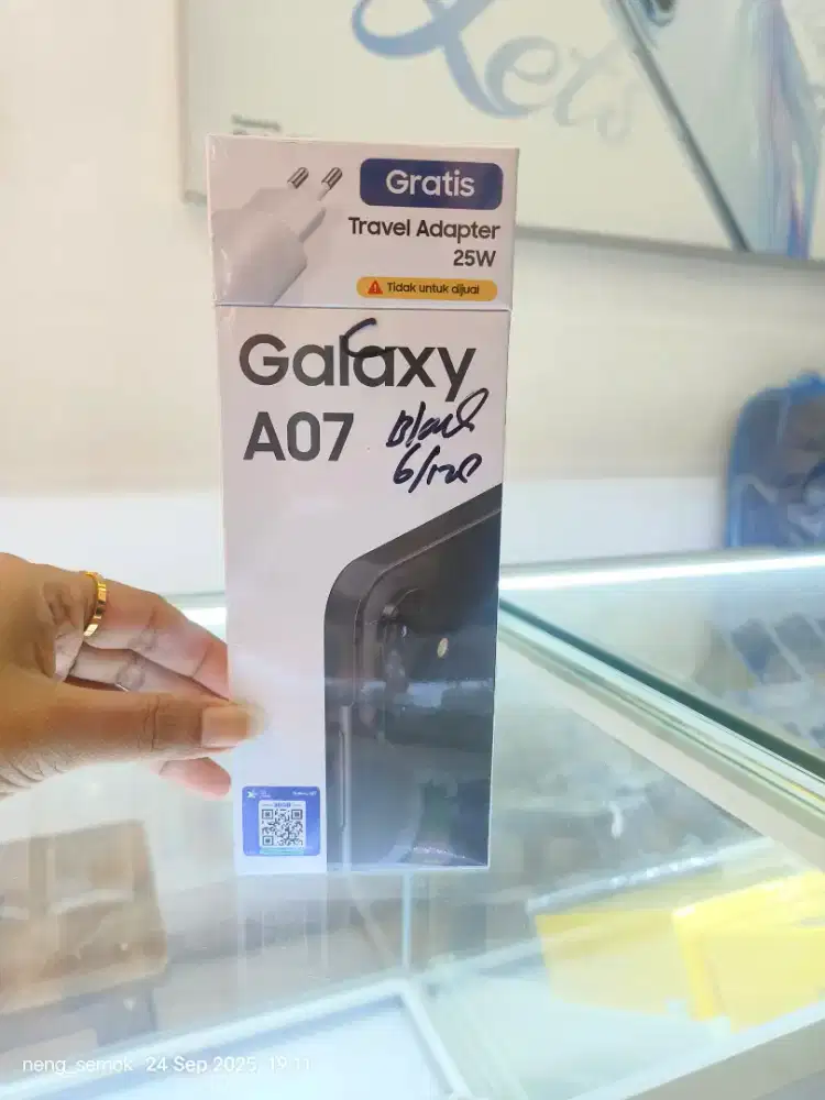 Samsung A07 6/128gb resmi