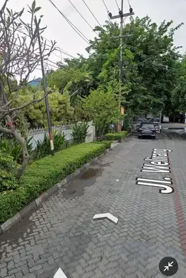 Rumah Hook, Area Komersial, Murah Hitung Tanah, Surabaya Pusat
