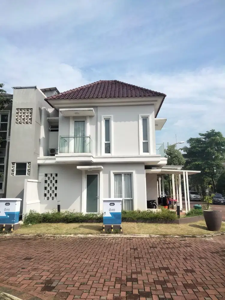 Dijual Rumah Hoek Cluster Elista Village Gading Serpong Tangerang