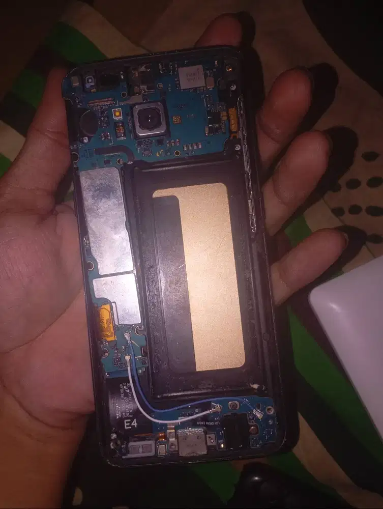 Lcd Samsung s8 bekas Skali test nyalain normal semua