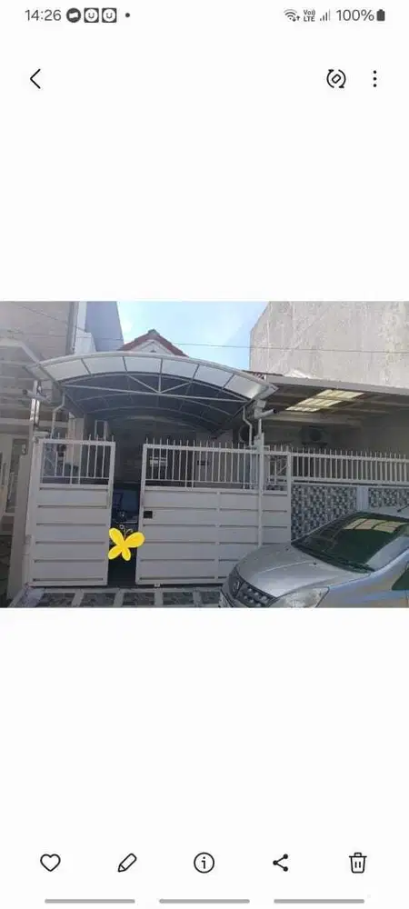 Dijual cepat rumah di Griya Asri, Pakuwon City
