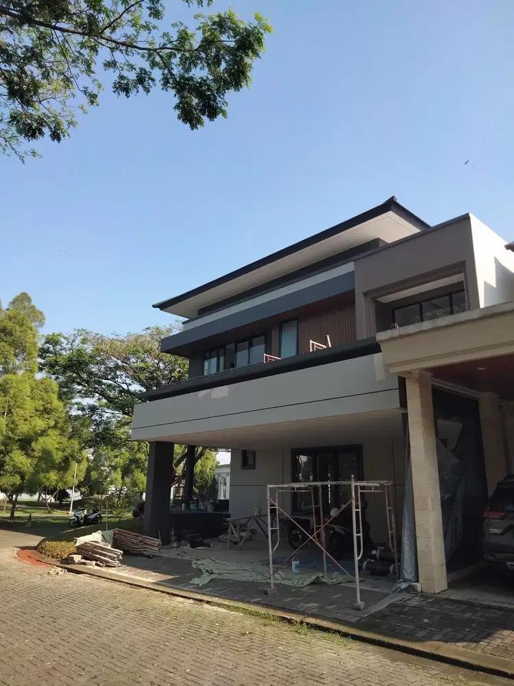 Rumah Bangunan Mandiri The Eminent Bsd Rapih Siap Huni