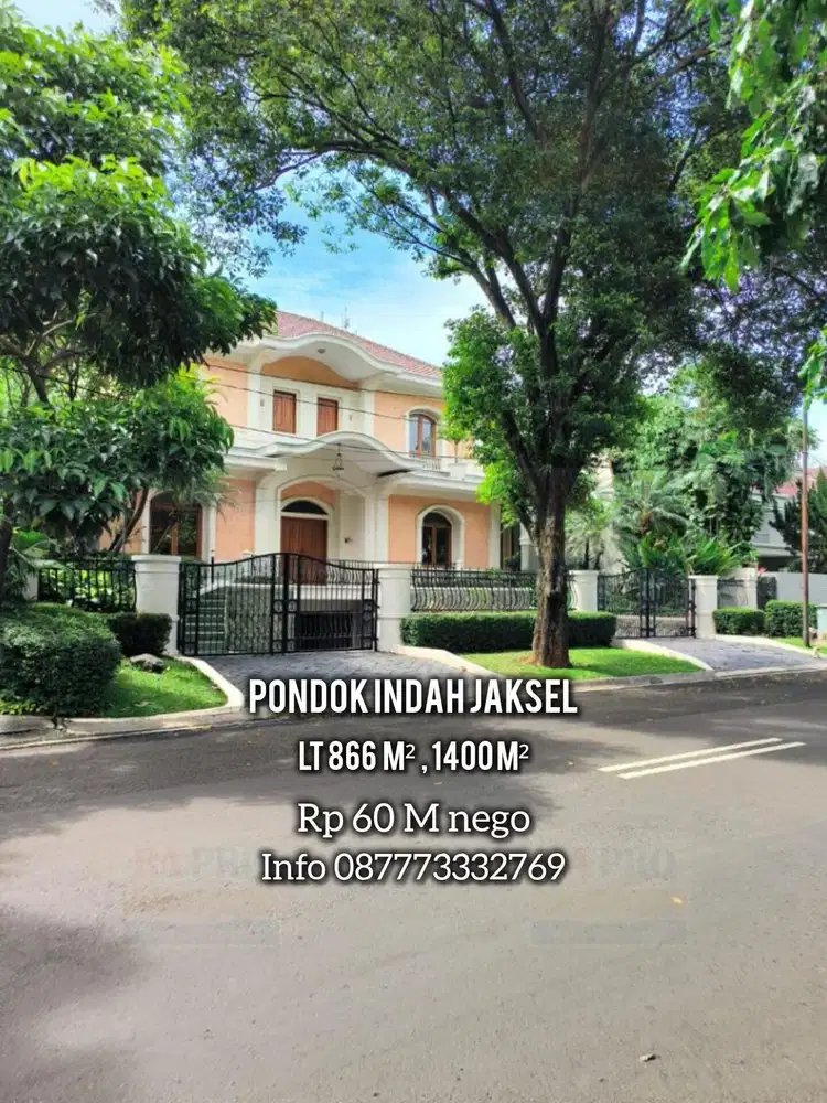 16888 Jual cepat rumah Pondok Indah mewah Jakarta Selatan