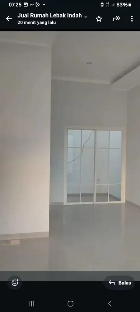 Dijual rumah bangunan baru