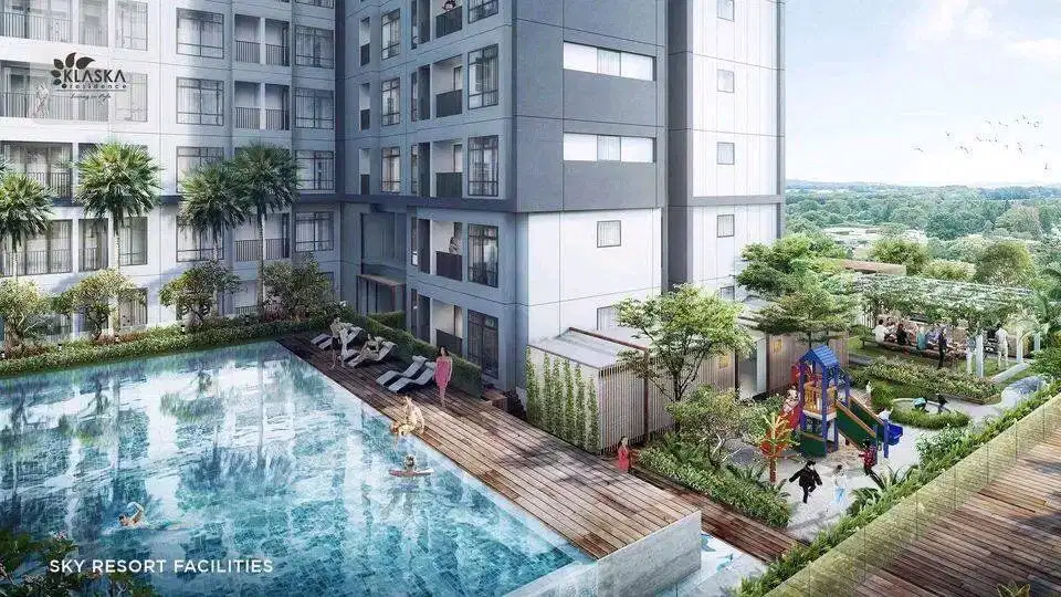 DIJUAL APARTEMEN AZURE KLASKA RESIDENCE WONOKROMO SURABAYA RON.A2286