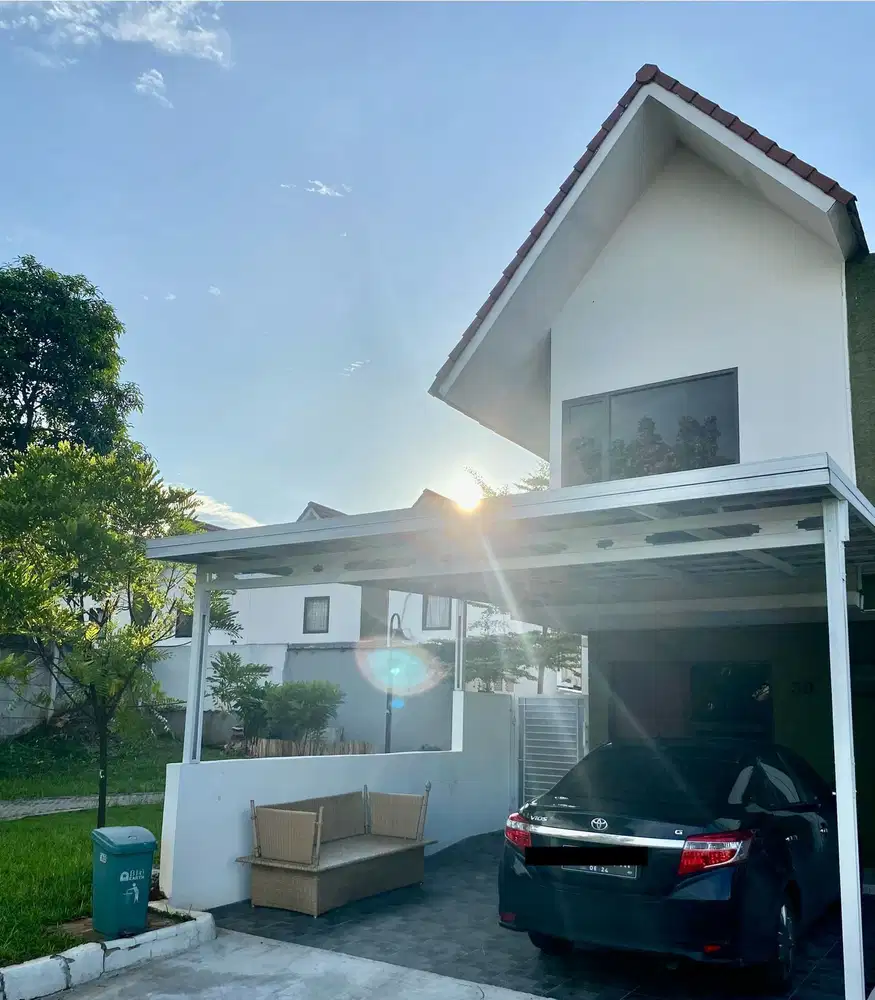 Rumah 2 Lantai Cluster Vida Kota Bekasi Siap Huni Semi Furnished