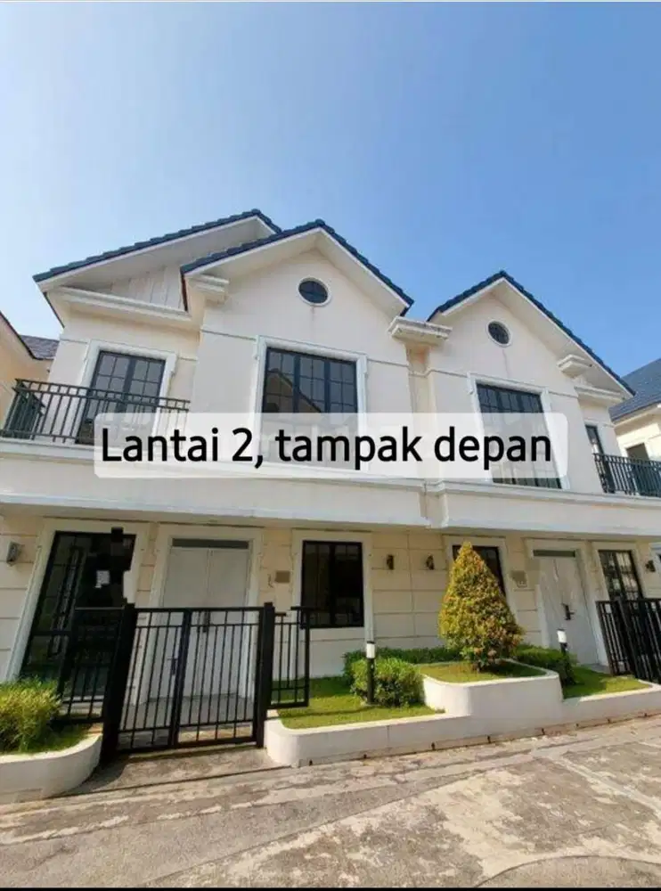 Rumah Baru Cluster Scarlet Lavon 2 Swan City Harga Murah Double Dek
