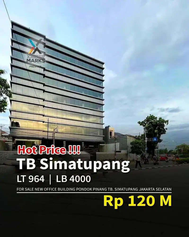 FOR SALE NEW OFFICE BUILDING PONDOK PINANG TB. SIMATUPANG JAKARTA SELA
