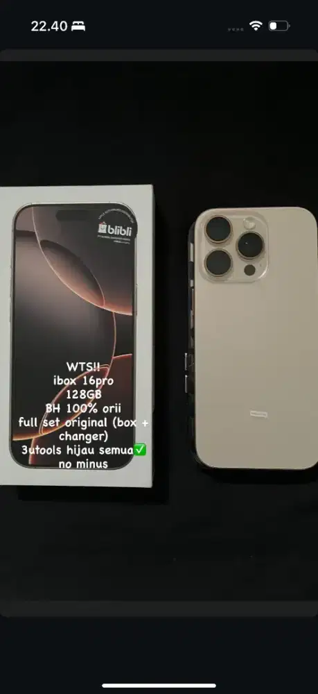 IPHONE 16 PRO 128GB